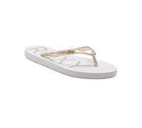 Roxy Sandalia Viva Sparkle para mujer, Champagne blanco., 38 EU