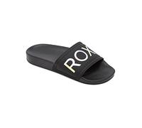 Roxy Sandalias Slippy para Chicas, Negro, 31 EU