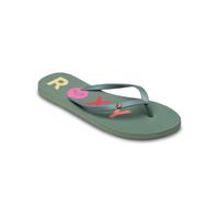 Roxy Sandy III, Sandalia Mujer, Verde Aceite, 37 EU