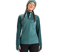 Roxy SAYNA Half Zip Sudadera, Sea Pine ROXYGRAM Tonal, Estándar para Mujer