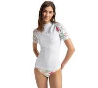 Roxy SEA Bloom In Full Moon Rashguard, para Mujer - L