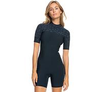 Roxy Serie Swell de 2 mm - Traje de Manga Corta con Cremallera Trasera para Mujer ERJW503027