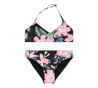 Roxy, Shadow Floral Brasic Trit Traje de dos piezas, Chica, 6 años, Anthracite Shadow Floral