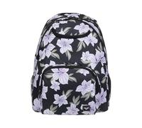 Roxy Shadow Swell Printed Medium Backpack for Women Mochila mediana Mujeres Talla única Verde