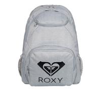 Roxy Shadow Swell Solid Logo Mochila, Mujer, Negro (Heritage Heather), Talla única