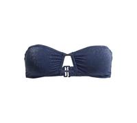 Roxy Shine Bandeau - Top de Bikini Bandeau - Mujer - Azul.