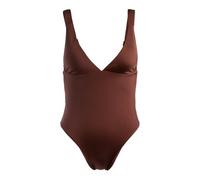 Roxy Silky Island - One-Piece Swimsuit for Women - Bañador Entero - Mujer - M - Marrón.