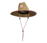 Roxy Sombrero Panamá de Paja para niña, Chifón Lila, Talla única