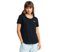 Roxy SATURDAZE SS tee Camiseta, Anthracite, Medium Women's