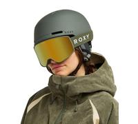 Roxy STORM - Gafas de esquí y snowboard para mujer, color verde