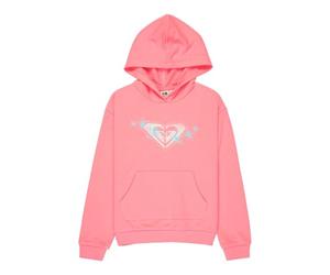 Roxy Sudadera de Forro Polar con Capucha para niñas, Color Rosa