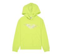 Roxy Sudadera de Forro Polar con Capucha para niñas, Color Verde