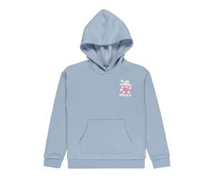 Roxy Sudadera de Forro Polar con Capucha y sensación de Surf, para niña, Color Azul 10