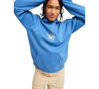 Roxy Sudadera de Forro Polar VL Surf Stoked Hoodie Brushed para Mujer, Color Azul