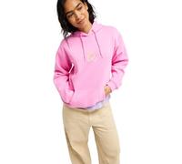 Roxy Sudadera de Forro Polar VL Surf Stoked Hoodie Brushed para Mujer, Color Rosa