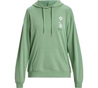 Roxy - Sudaderas - Surf Stoked Hoodie Terry Art Basil para Mujer - Talla S - Verde Verde S