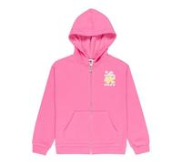 Roxy Suéter de Forro Polar con Cremallera cepillada para niña, Color Rosa, Talla 12