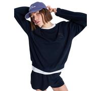 Roxy Suéter de Forro Polar Surfing by Moonlight para Mujer, Color Negro