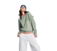 Roxy Suéter de Forro Polar Surfing by Moonlight para Mujer, Color Verde