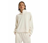 ROXY Suéter de Mujer Rise & Vibe Fleece blanco | L
