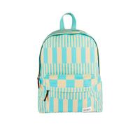 Roxy Sugar Baby Backpack | Travel | Vacation | Everyday Carry | 14l Capacity | Padded Straps Mochila, Turquesa a Cuadros, Talla única para Mujer
