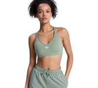 Roxy Sujetador Deportivo Heart INTO IT para Mujer, Color Verde