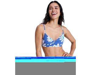 Roxy Sujetador PT Essentials Wrap de Dos Piezas para Mujer, Color Azul