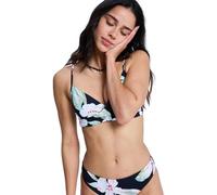 Roxy Sujetador PT Essentials Wrap de Dos Piezas para Mujer, Color Negro