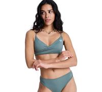 Roxy Sujetador SD Essentials Wrap de Dos Piezas para Mujer, Color Verde