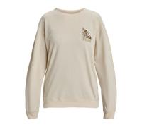 Roxy Surf Stoked Crew Terry Vint. Polar, Beige, M para Mujer