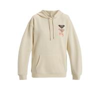 Roxy Surf Stoked Hoodie Brushed A Suéter pulóver, Parchment, Estándar para Mujer