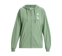 Roxy Surf Stoked Zip Terry Polar, albahaca, S para Mujer