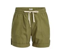 Roxy - Sweetest Day Pantalón Corto de Cintura elástica, Mujer, Loden Green, S