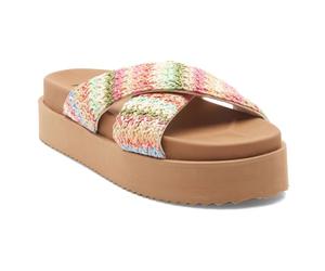 Roxy Syenna Hi - Platform Sandals for Women - Sandalias de plataforma - Mujer - Naranja.