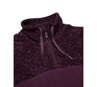 Roxy Technical Mid Layer SAYNA Half Zip - Sudadera para Mujer, Color Morado