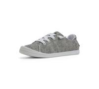 Roxy Minnow Slip on Sneaker Shoe, Mocasín Plano Mujer, Nuevo Negro, 37.5 EU