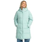 Roxy Test Of Time - Long Hooded Puffa Jacket for Women - Chaqueta acolchada con capucha - mujer - Azul.