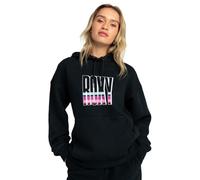 Roxy Thats RAD - Sudadera con Capucha para Mujer, Antracita, L