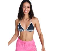 Roxy The Retro Essentials Tiki Tri - Top de Bikini Triangular - Mujer - Negro.