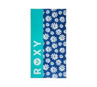 Roxy Toalla básica con estampado Agua fría para mujer – Azul