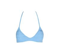 ROXY Top de bikini para mujer Paradise Wave Fixed Tri azul | M