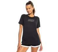 Roxy Top de Punto de Manga Corta Everyday Flow tee Negro XXL