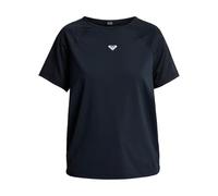 Roxy Top de Punto de Manga Corta Move Free Mesh tee Negro XS