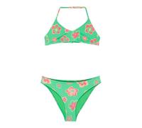 Roxy Tropicool Set - Bikini Triangular - Niñas 6-16 - Verde.