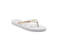 Roxy Viva Sparkle, Sandalia Mujer, White/Champagne, 42 EU