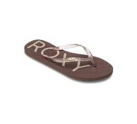Roxy Viva Sparkle - Sandalias para mujer, marrón, 39 EU