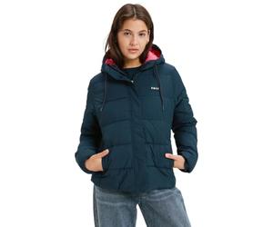 Roxy VL Nightfall - Hooded Puffa Jacket for Women - Chaqueta Acolchada con Capucha - Mujer - Negro.