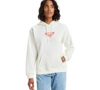 Roxy VL Surf Stoked Brushed - Sudadera con Capucha - Mujer - Blanco.