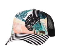 Roxy Water Come Down Trucker Hat Gorro/Sombrero, Negro Profundo (Jet Black Crazy Victoria Popsurf), Talla única para Mujer