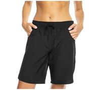 Roxy Wave 9 Inch BS Pantalones Cortos de Surf, Anthracite, Estándar para Mujer